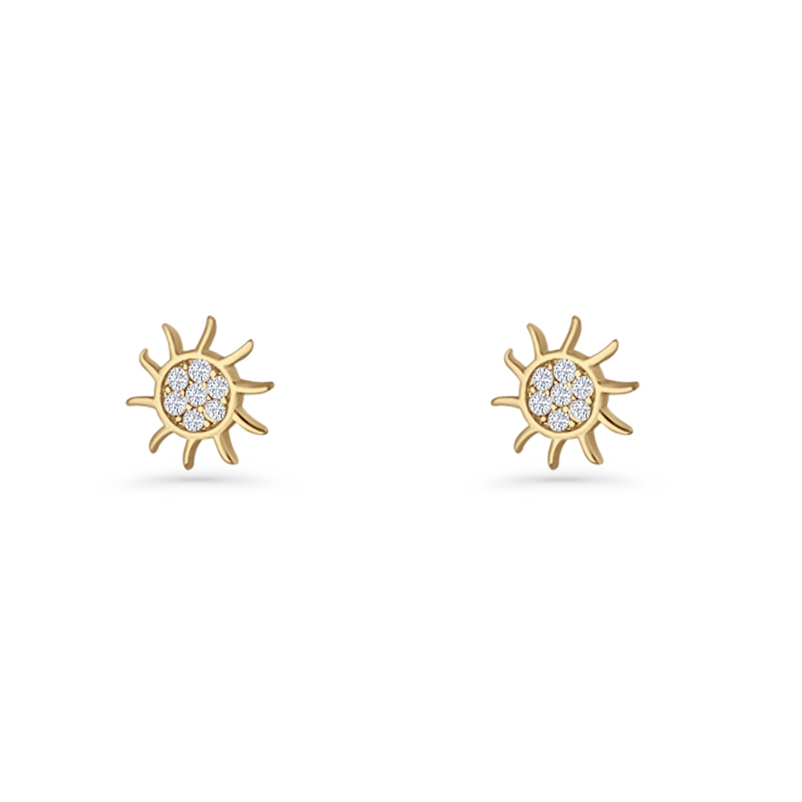 Sun Stud Earrings