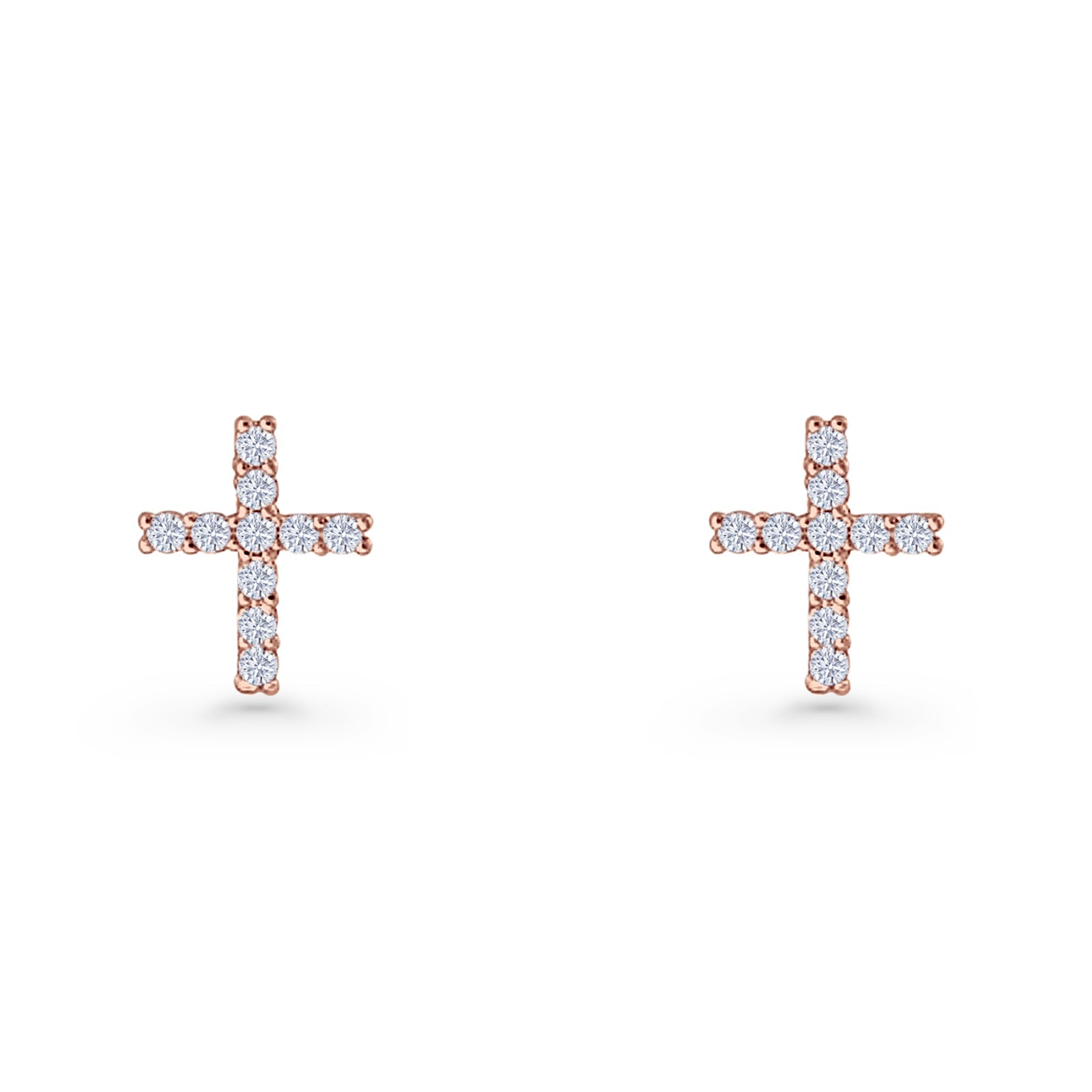 Cross Stud Earrings