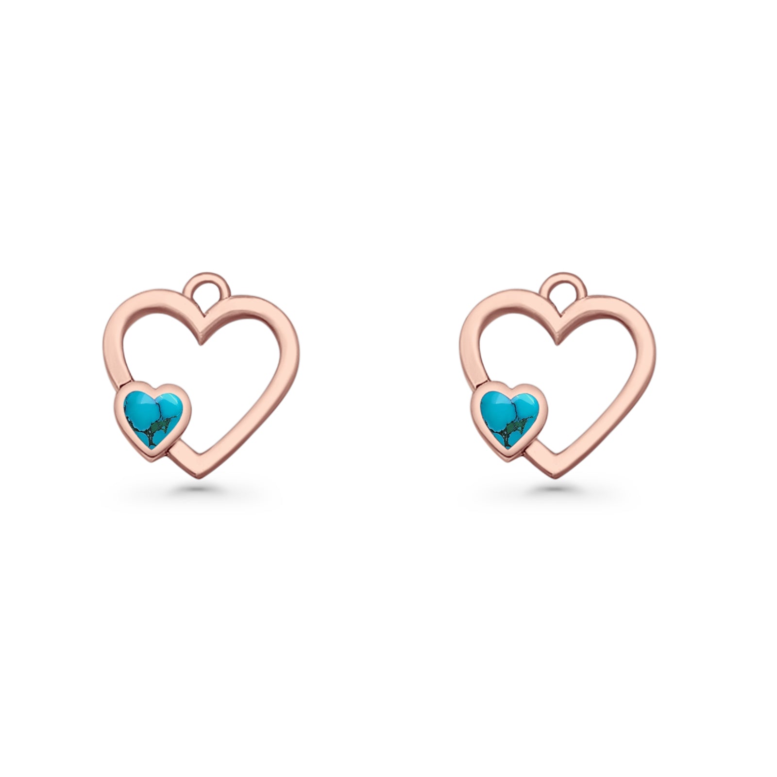 Heart Fishhook Earrings 13.2mm Lab Created Opal Oxidized 925 Sterling Silver