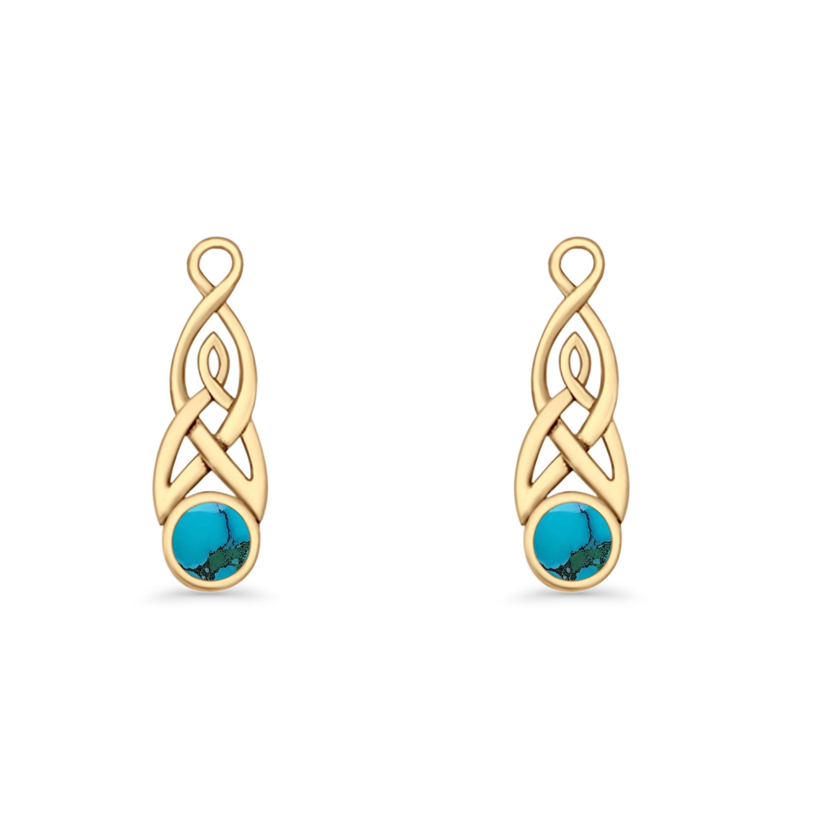 Round Lab Created Opal Trinity Dangle Fishhook Earring 925 Sterling Silver