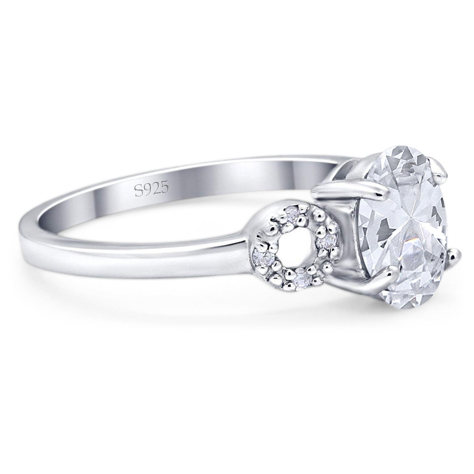 Art Deco Oval Natural Stone Filigree Ring