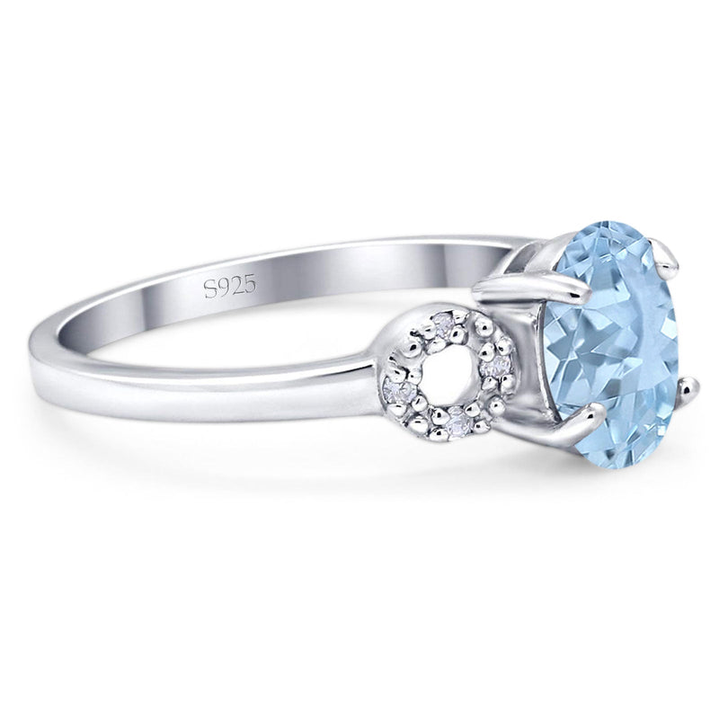 Art Deco Oval Natural Stone Filigree Ring