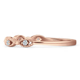 Half Eternity Marquise Ring