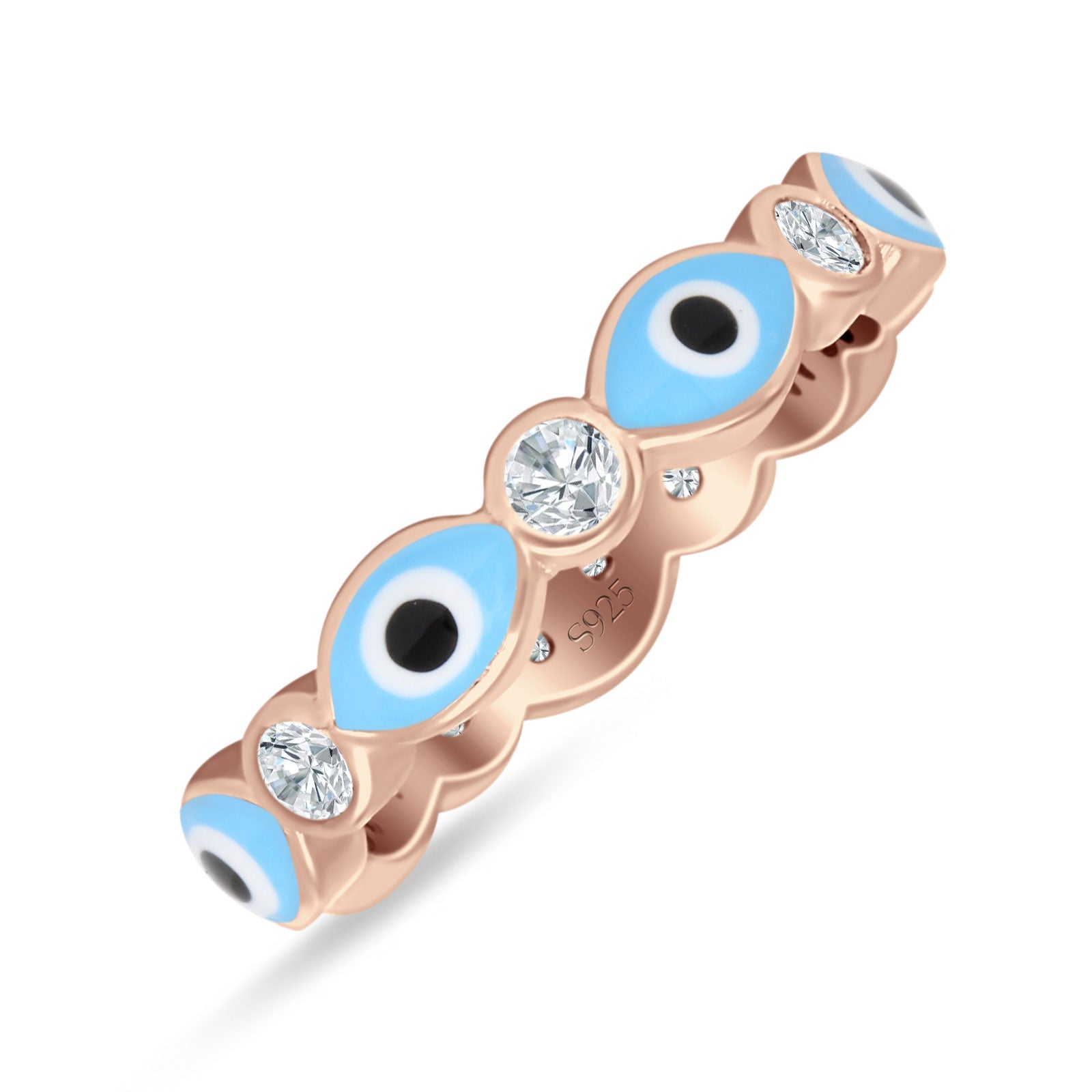 Good Luck Evil Eye Ring