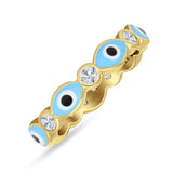Good Luck Evil Eye Ring