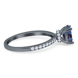 Vintage Style Oval Natural Stone Ring