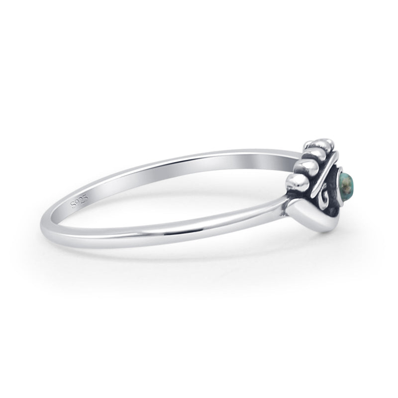 Oxidized Eye Ring