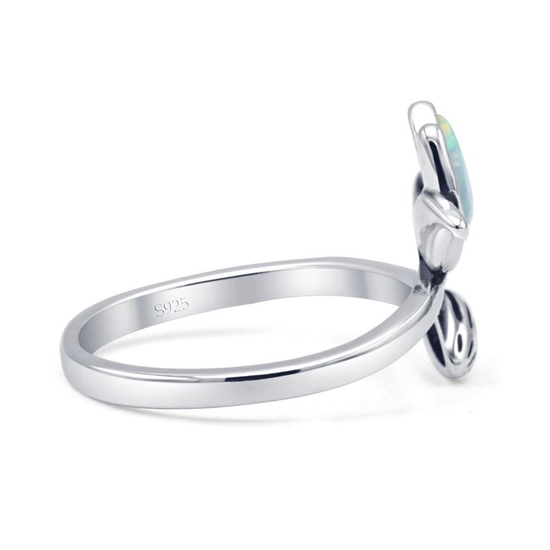 Pear Lotus Ring