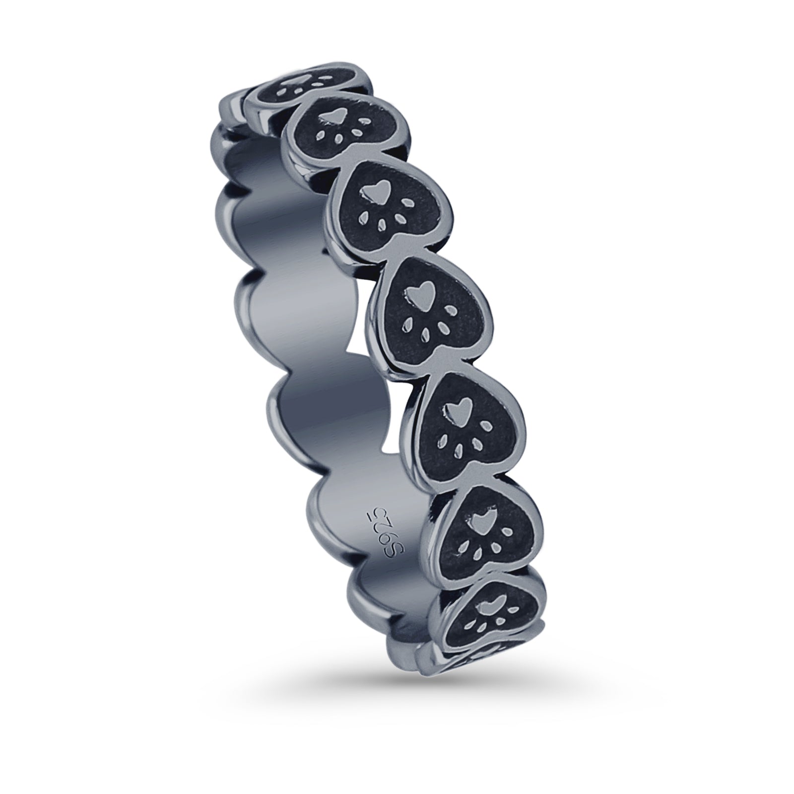 Heart & Paw Print Band