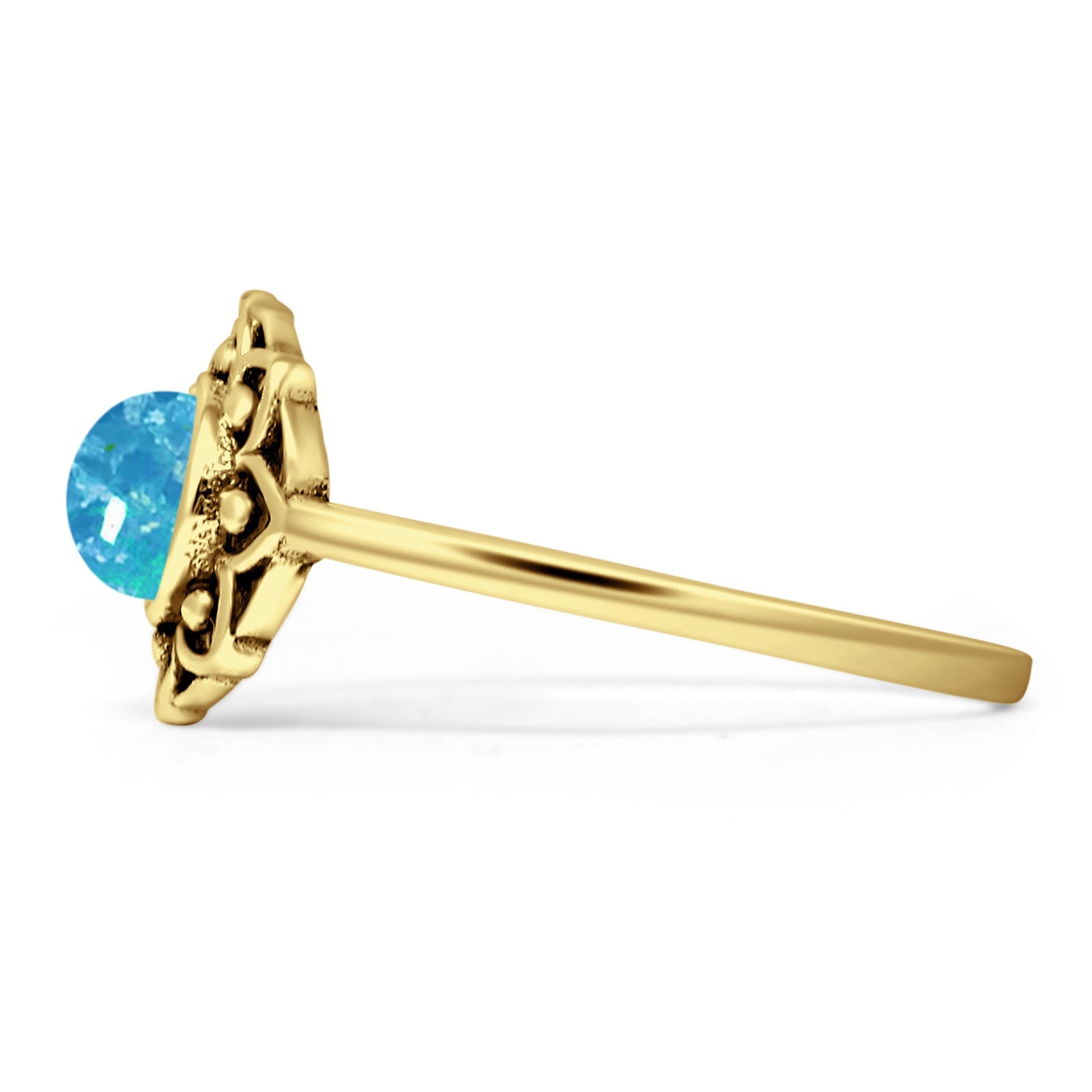 Lotus Flower Mandala Ring
