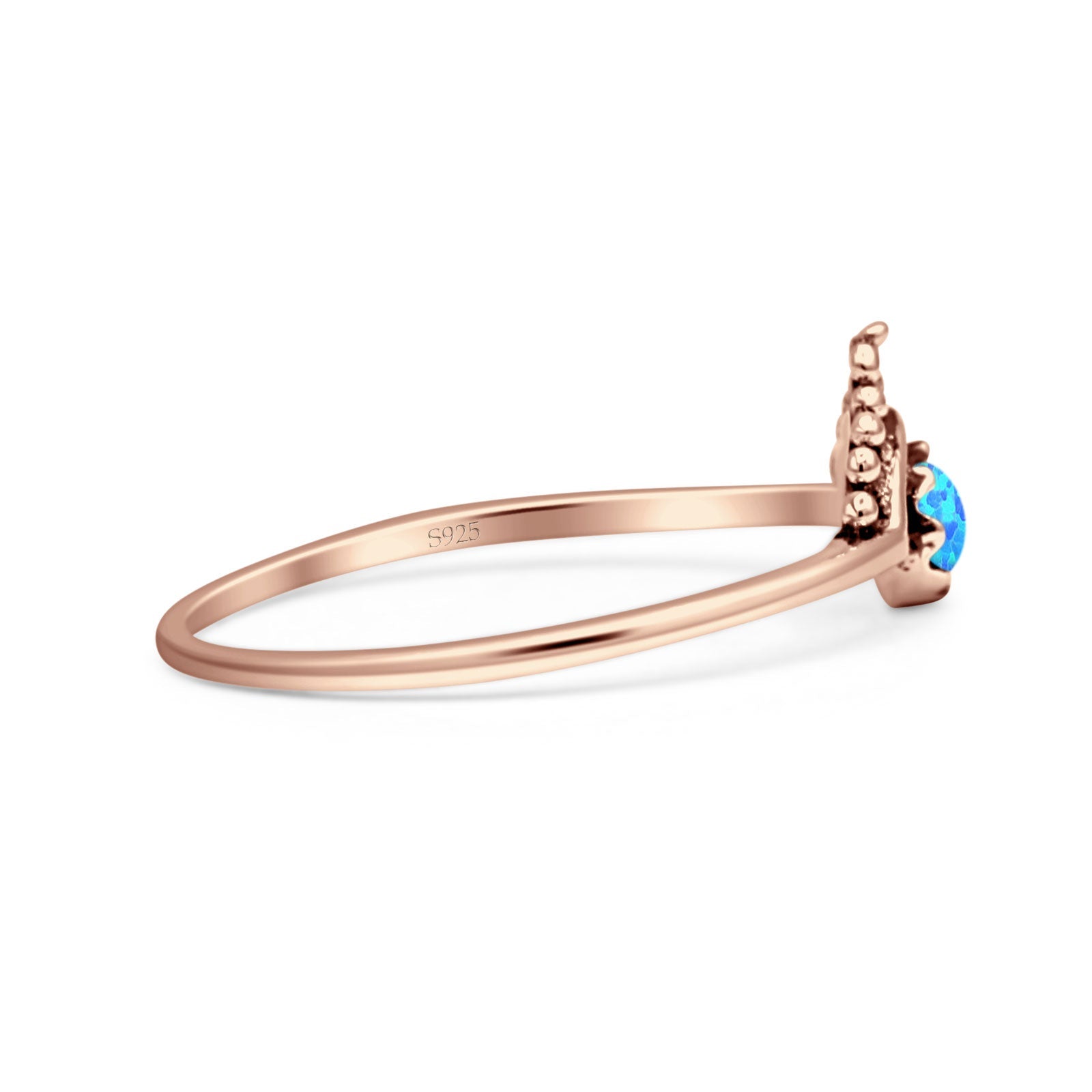 Oxidized Beaded Bali Ring