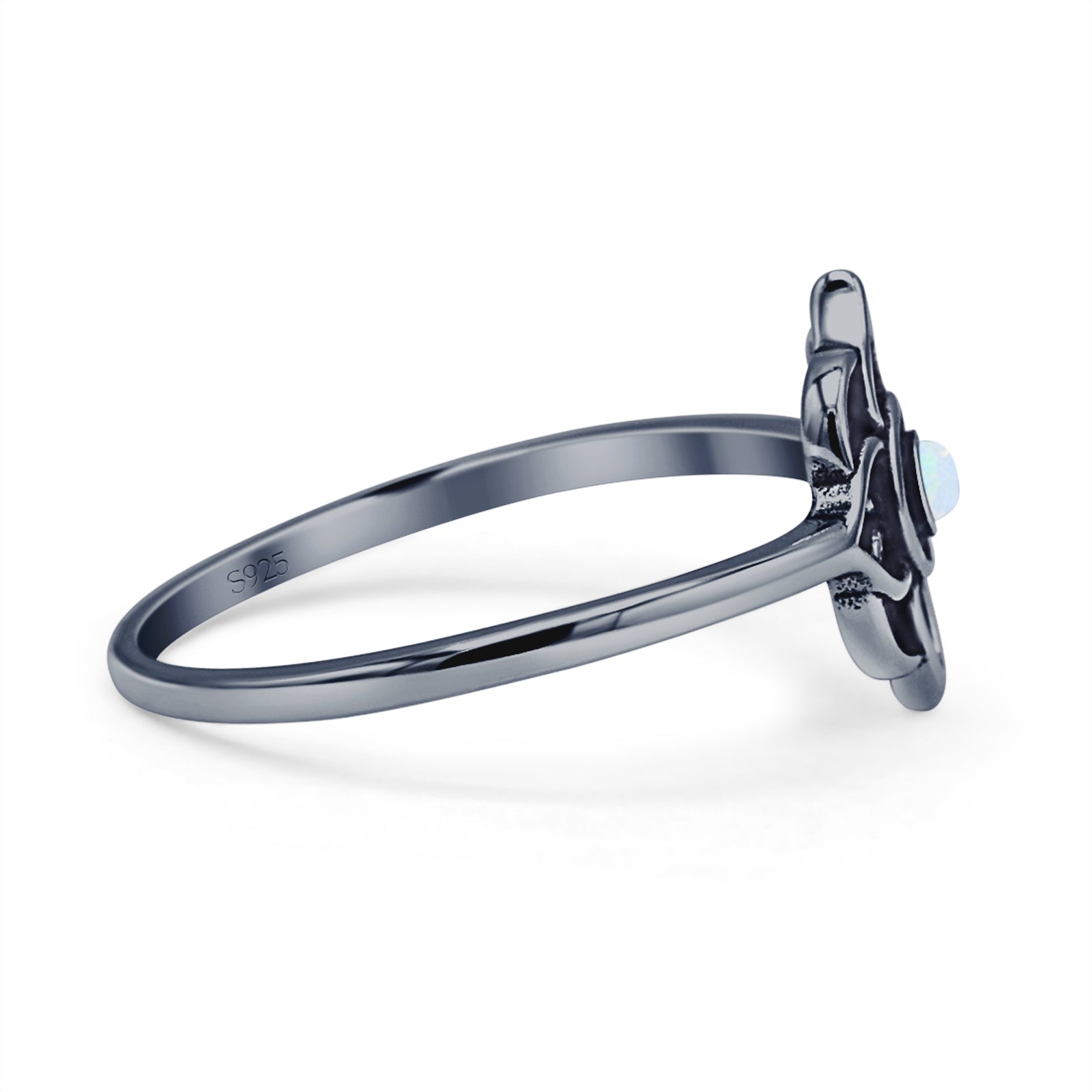 Round Floral Ring