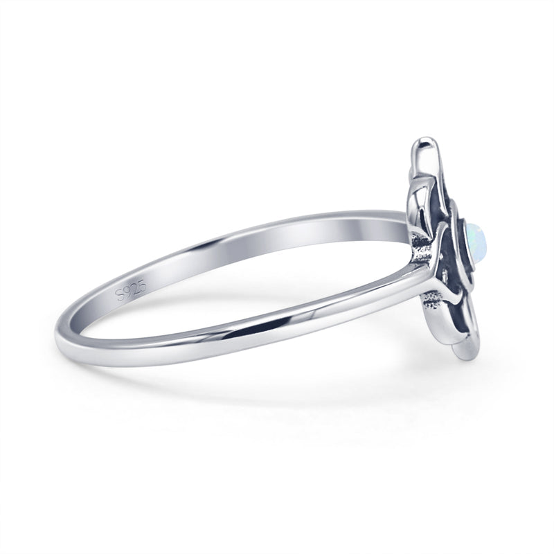 Round Floral Ring