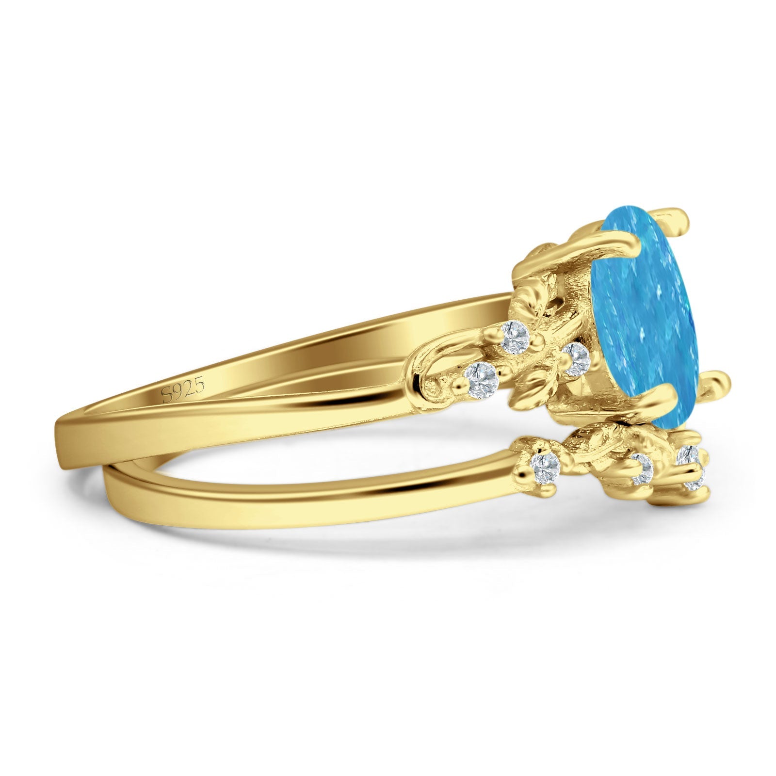 Two Piece CZ Ring