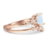 Two Piece CZ Ring