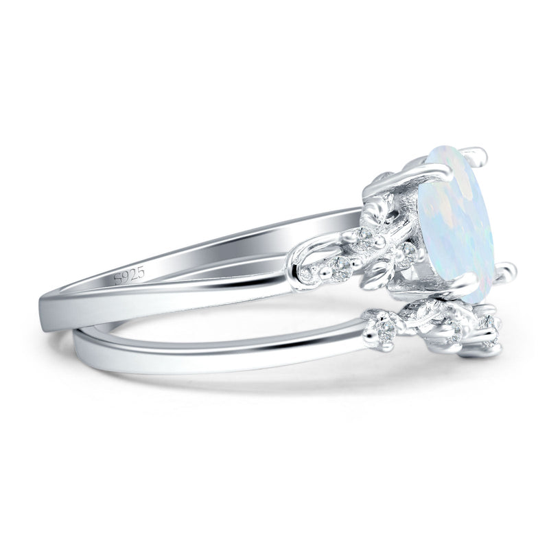 Two Piece CZ Ring