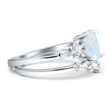 Two Piece CZ Ring