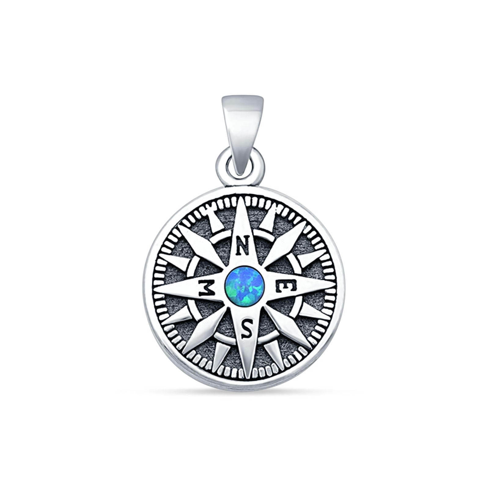 Compass Pendant Necklace