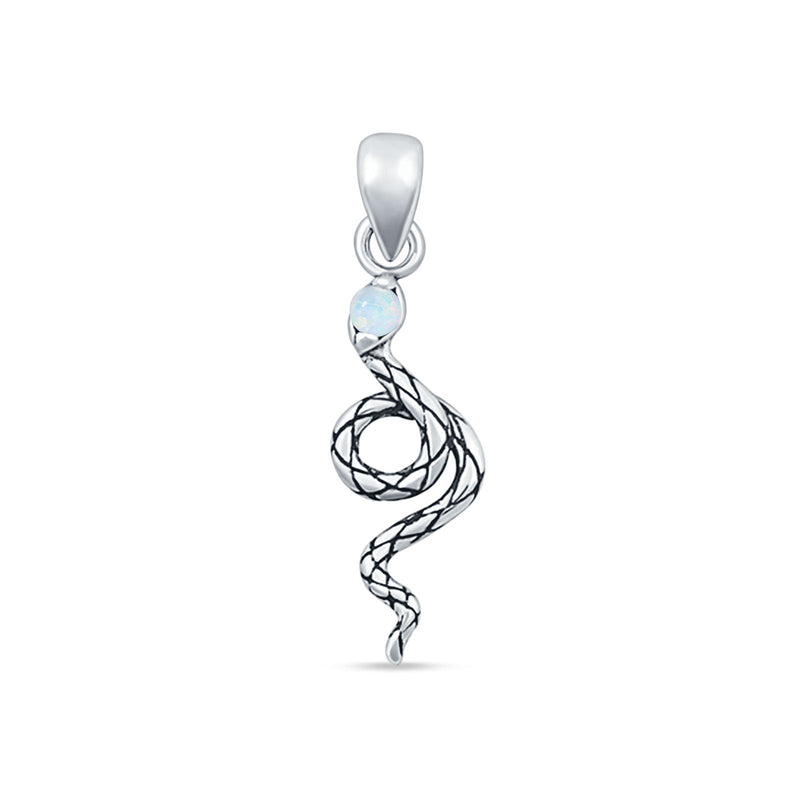 Snake Pendant Necklace