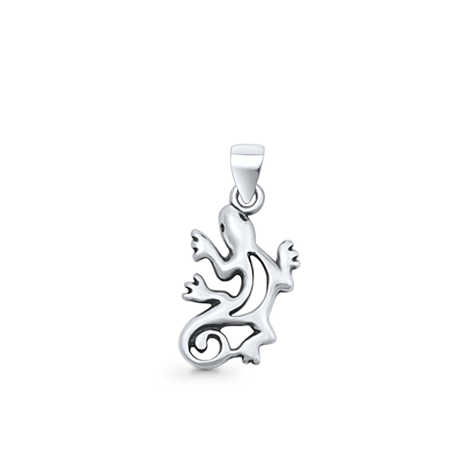 Gecko Pendant Necklace
