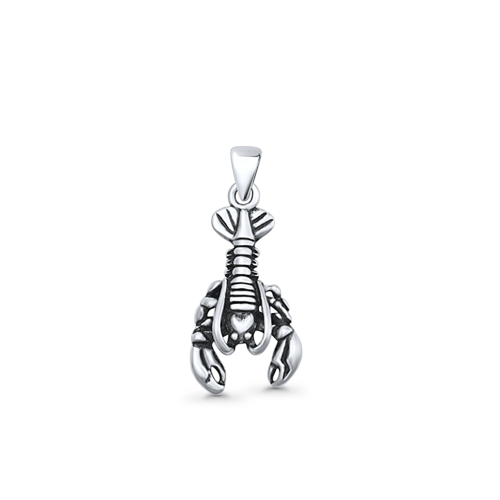 Lobster Pendant Necklace