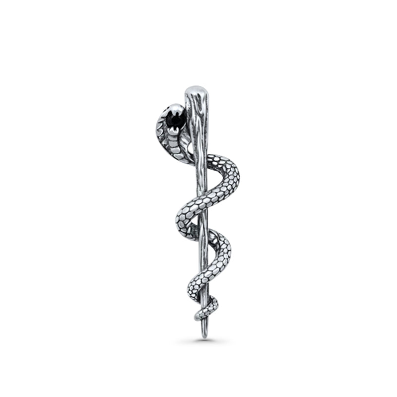 Cobra Snake Pendant Necklace