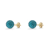 Full Ball Stud Earring