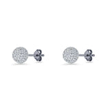 Full Ball Stud Earring