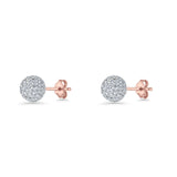 Full Ball Stud Earring