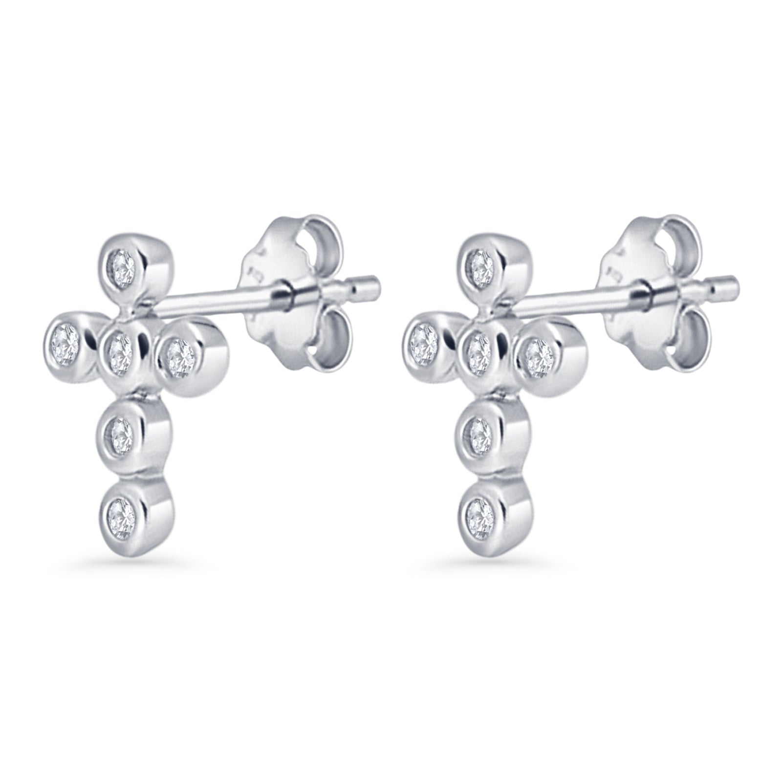 Crisscross Stud Earrings