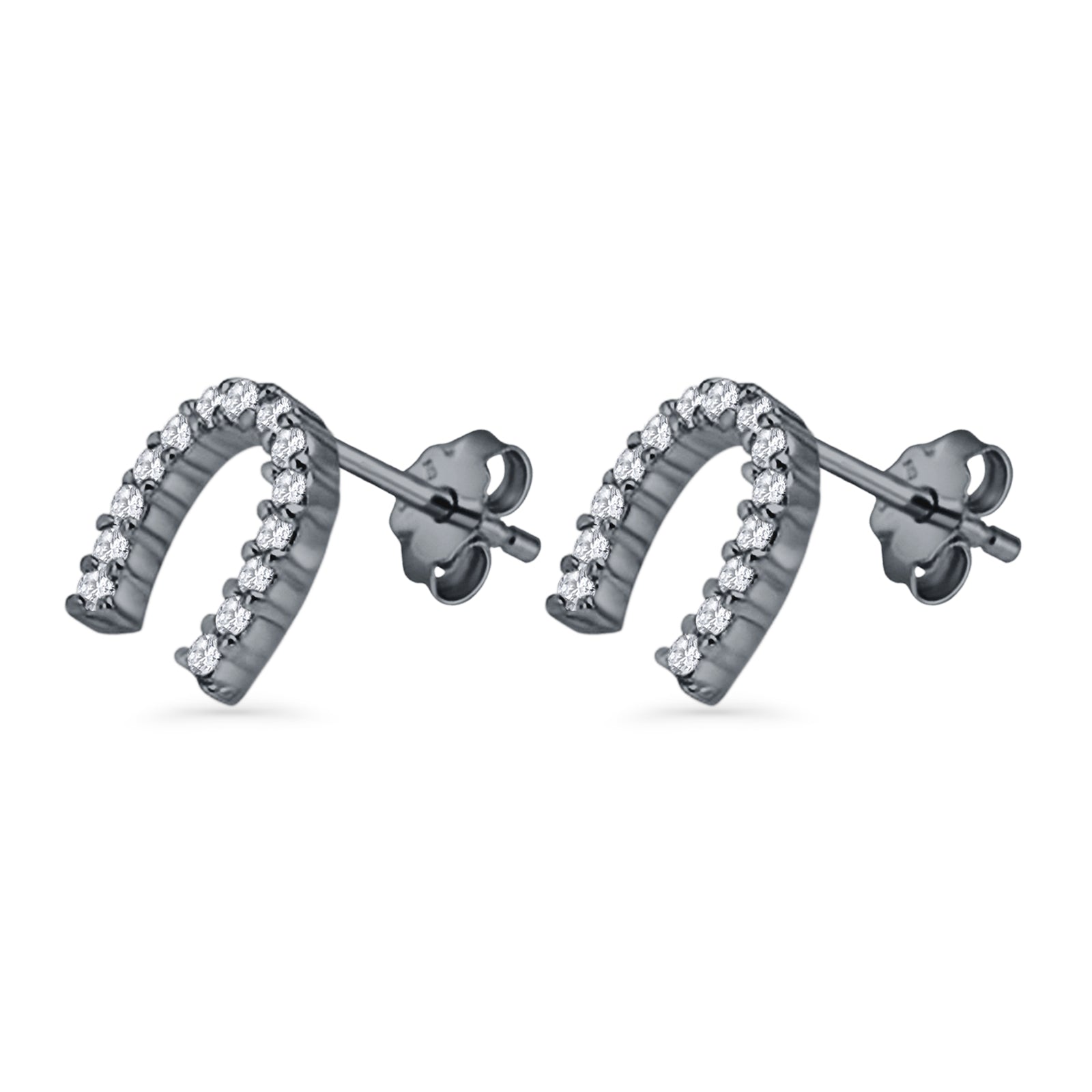 Horseshoe Stud Earrings
