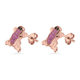 Frog Stud Earrings