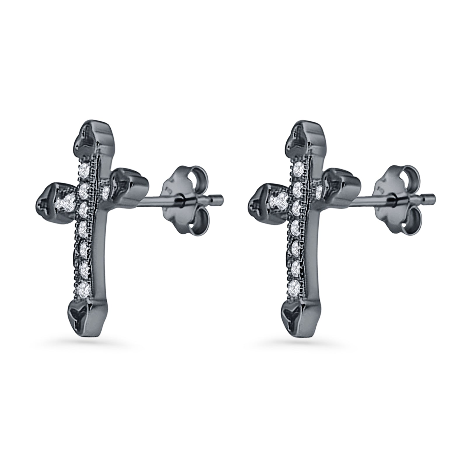 Cross Stud Earrings
