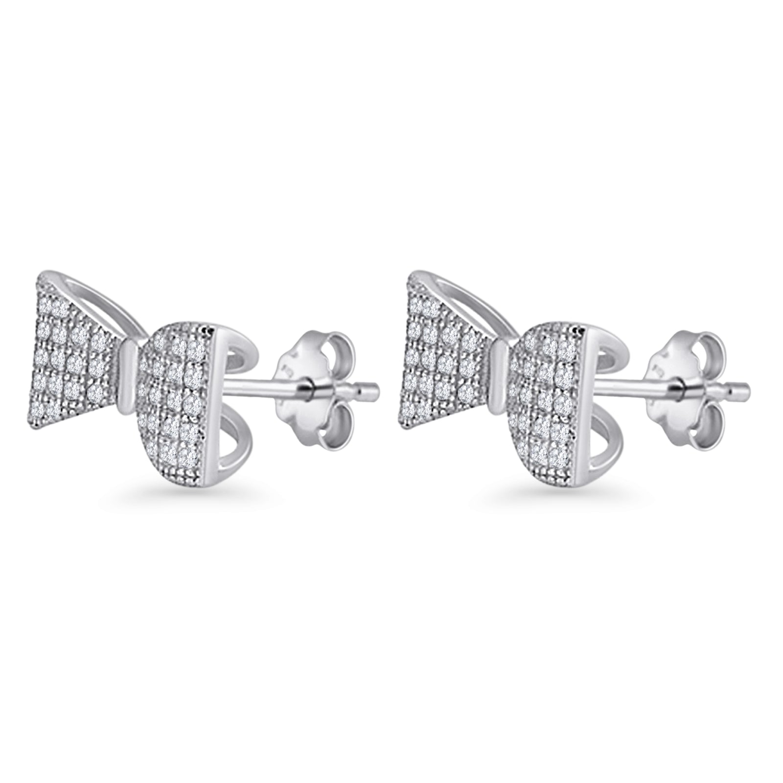 Bow Knot Stud Earrings