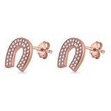 Horseshoe Stud Earrings