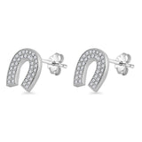 Horseshoe Stud Earrings