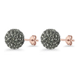 Full Ball Stud Earring