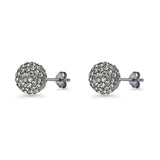 Full Ball Stud Earring