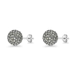 Full Ball Stud Earring