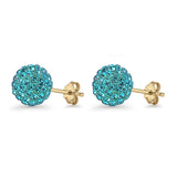 Full Ball Stud Earring