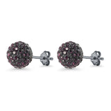 Full Ball Stud Earring