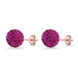Full Ball Stud Earring