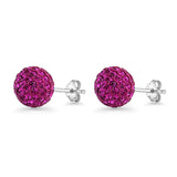 Full Ball Stud Earring