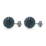 Full Ball Stud Earring