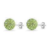 Full Ball Stud Earring
