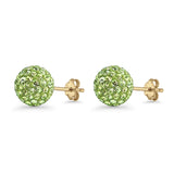Full Ball Stud Earring