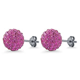 Full Ball Stud Earring