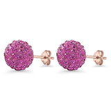 Full Ball Stud Earring