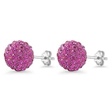 Full Ball Stud Earring