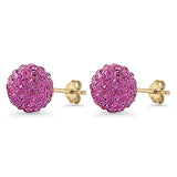 Full Ball Stud Earring